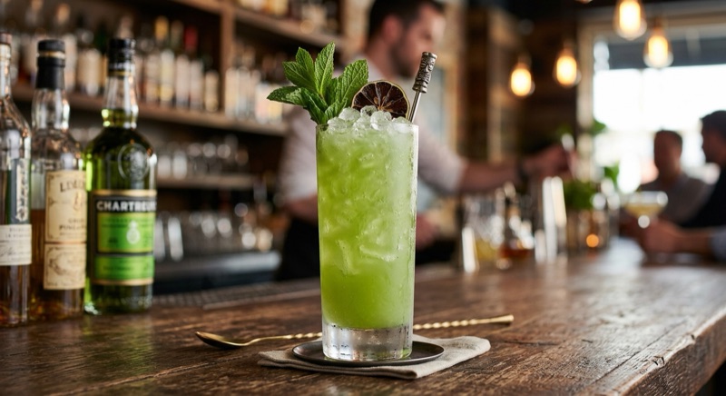 Chartreuse Swizzle